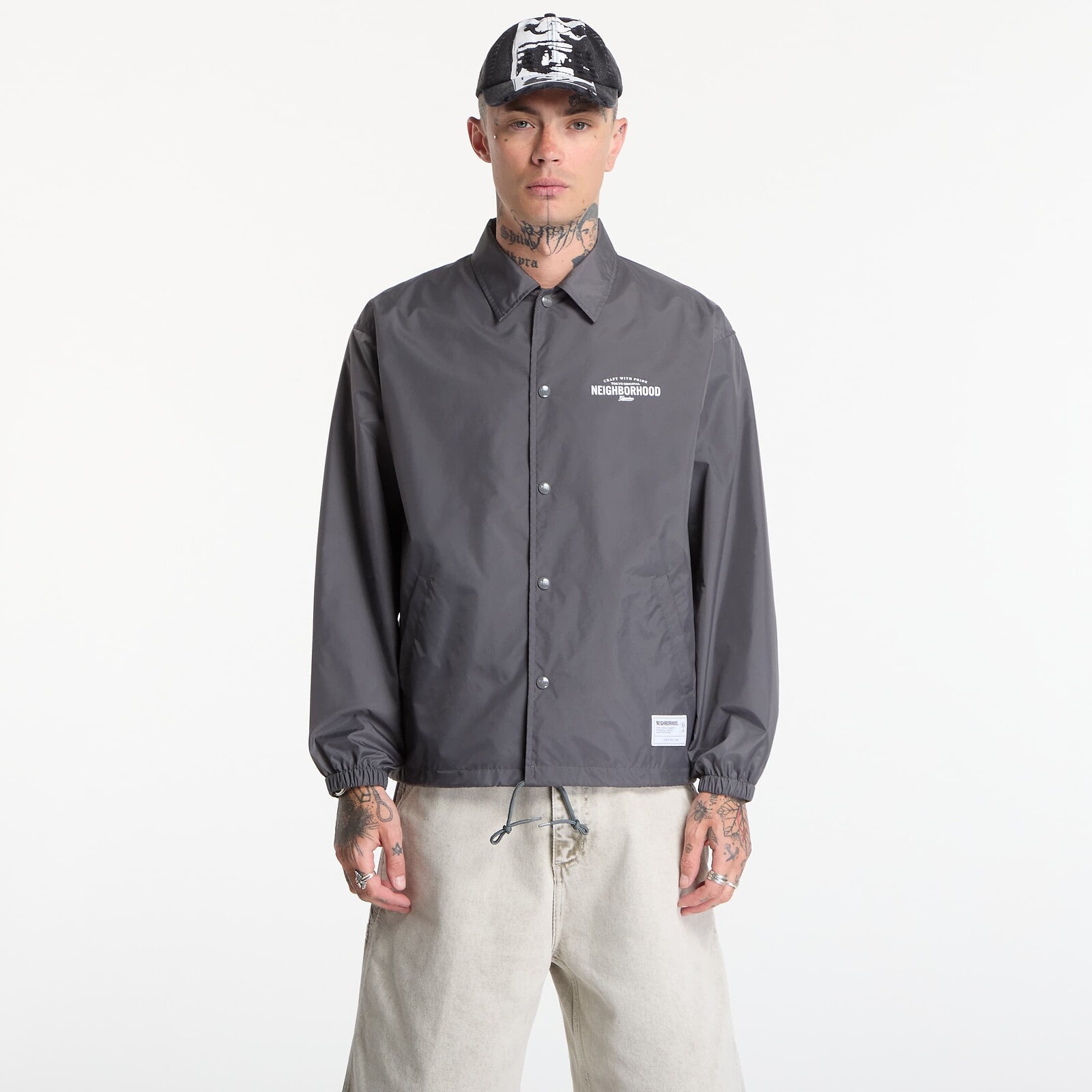 Vetrovka NEIGHBORHOOD Windbreaker Jacket-1 Gray S