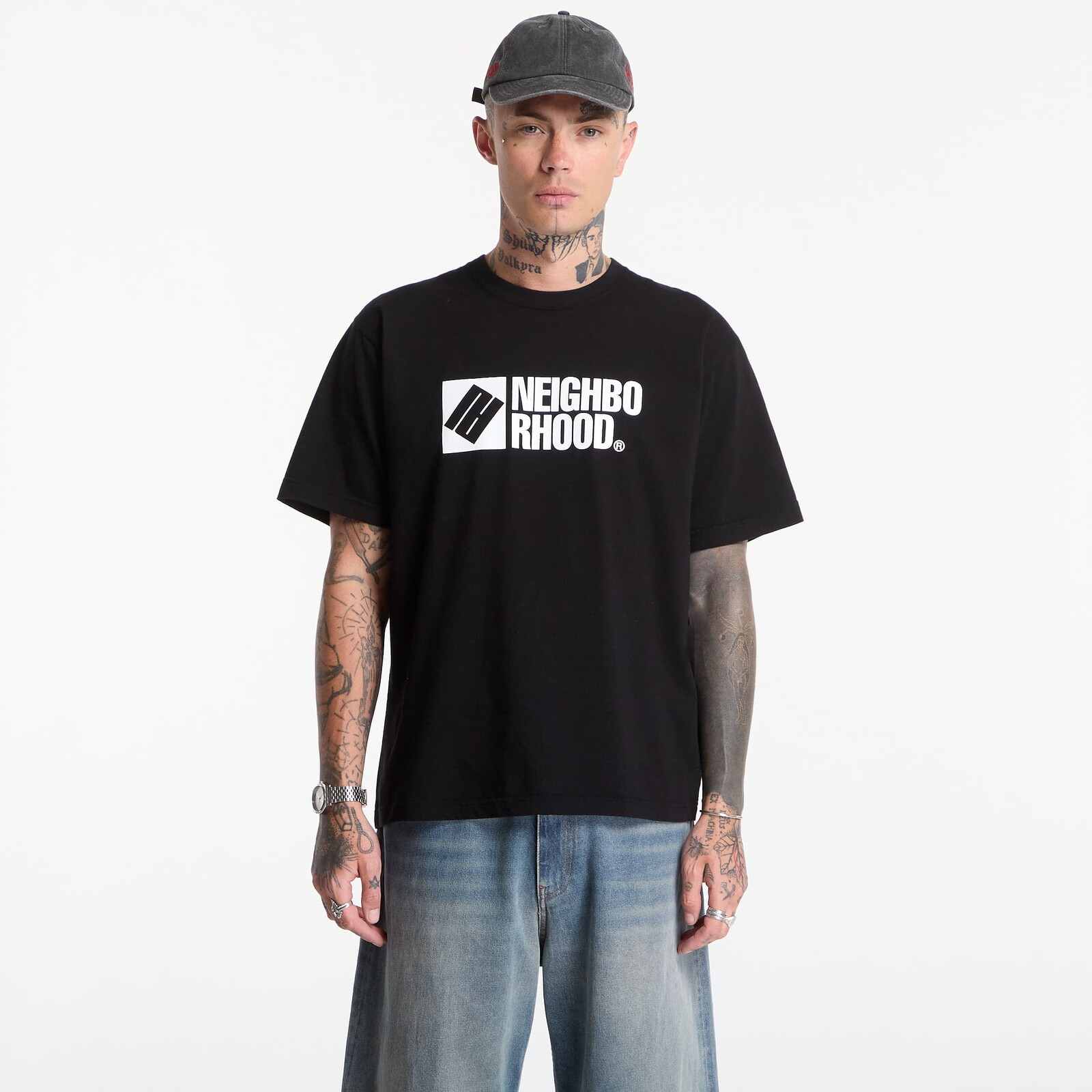 Tričko NEIGHBORHOOD Nh . Tee Ss-3 Black L