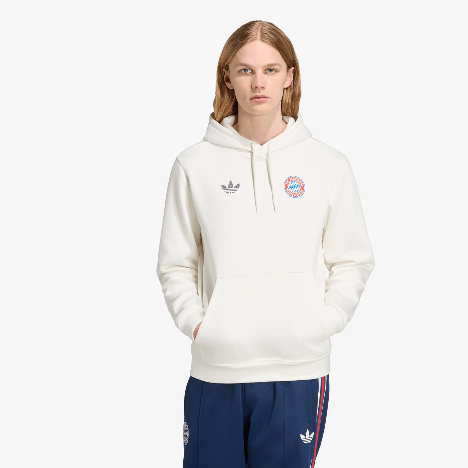 Mikina adidas Fcb Og2 Gr Hd Core White XL