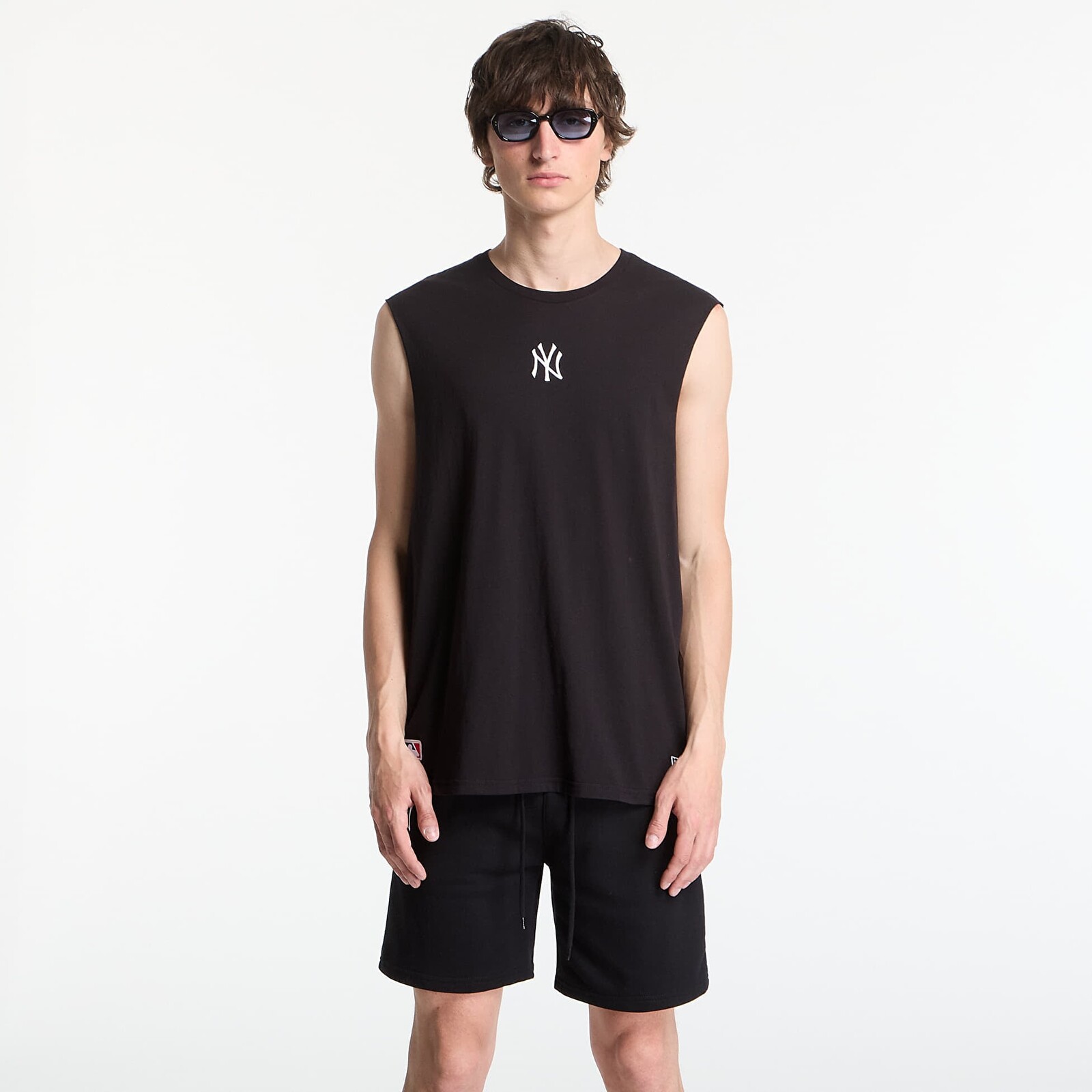 Tričko New Era MLB Nos Midi Sleeveless Tee New York Yankees UNISEX Black XL