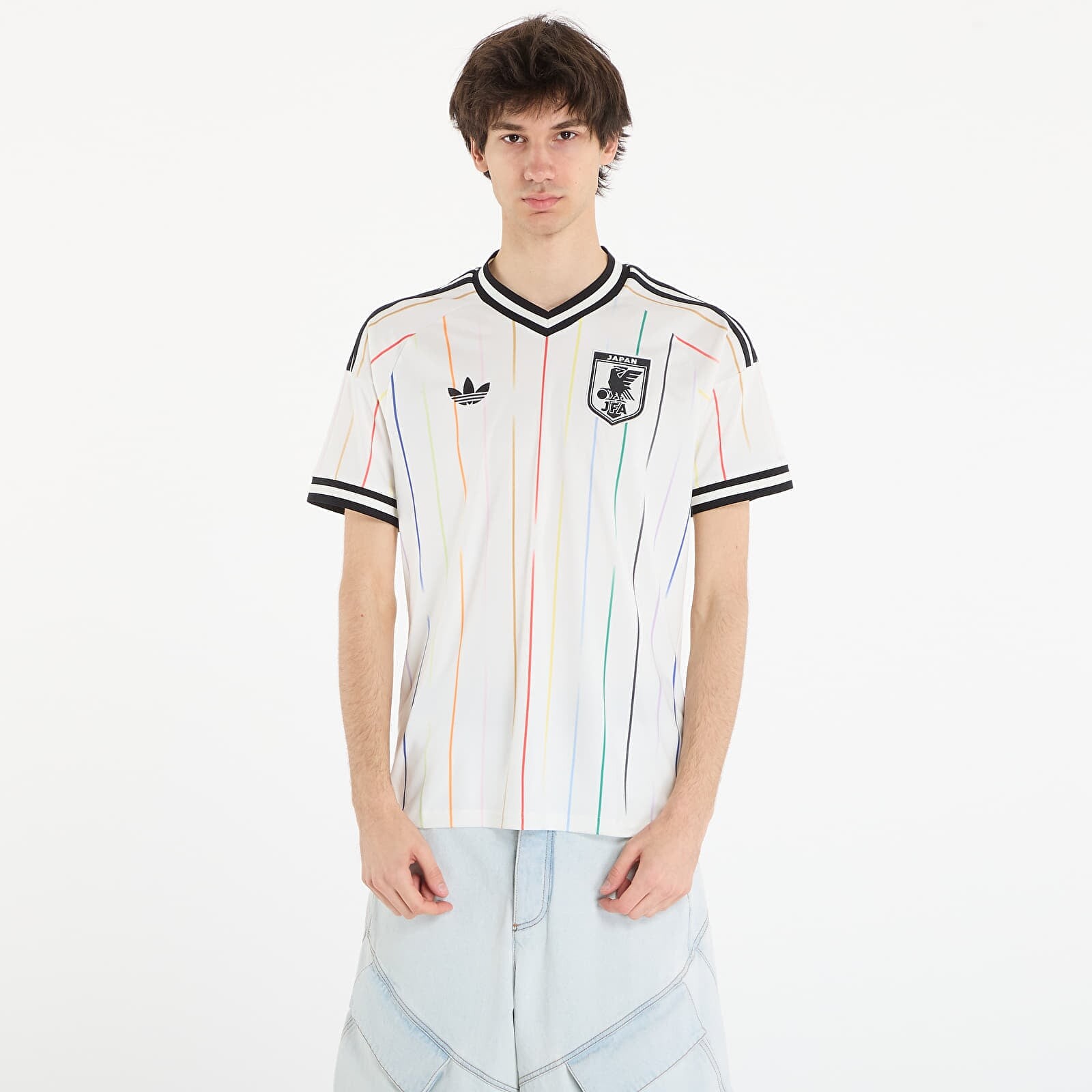 Dres adidas Japan 26 Away Jersey Off White/ Black XXL