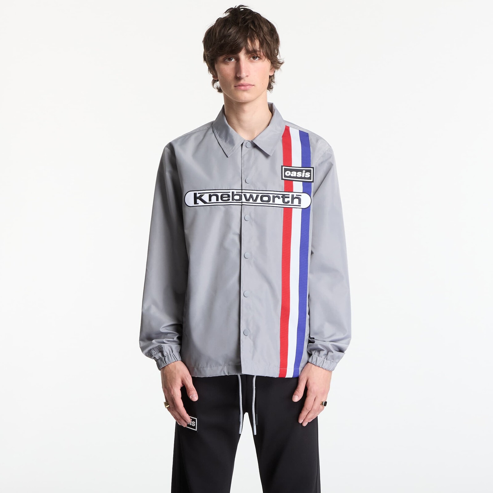 Bunda PLEASURES Supersonic Coach Jacket Steel XL