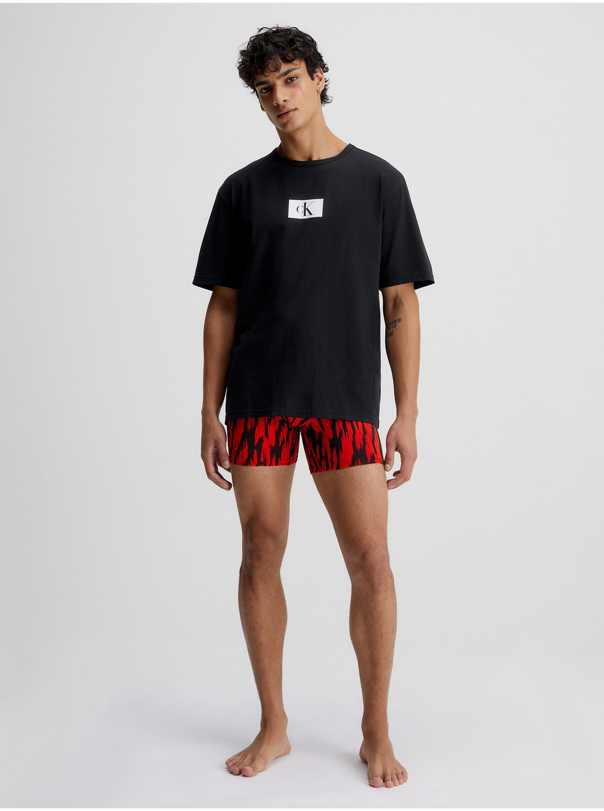Čierne pánske tričko Calvin Klein Underwear - Muži