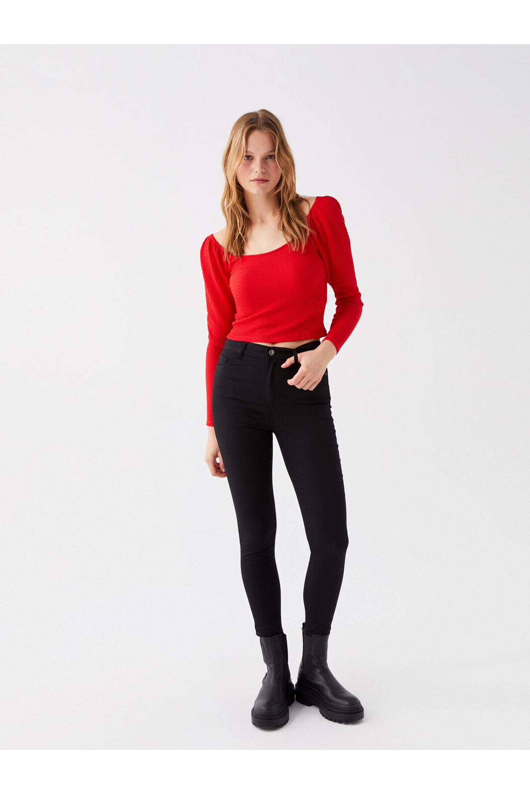 Dámske džínsy LC Waikiki Slim Fit