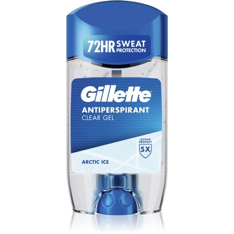 Gillette Arctic Ice gélový antiperspirant pre mužov 70 ml