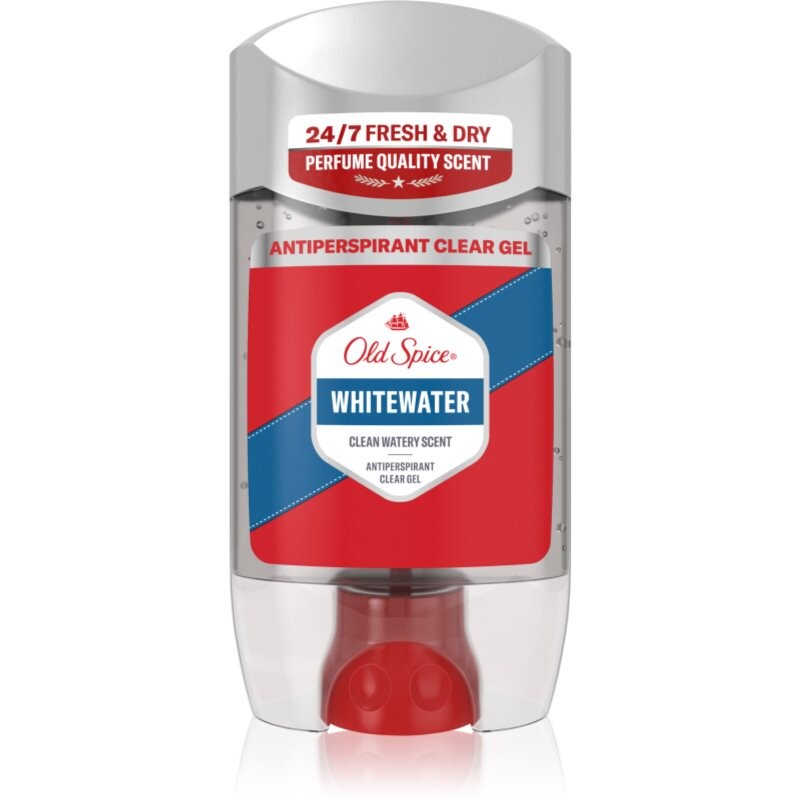 Old Spice Whitewater Antiperspirant Clear Gel gélový antiperspirant pre mužov 70 ml