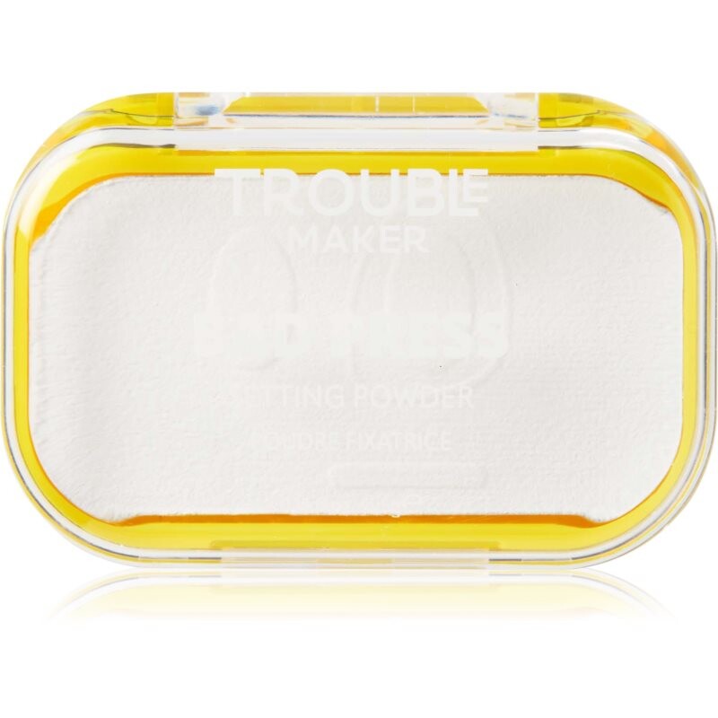 Trouble Maker Bad Press Setting Powder fixačný púder odtieň No Comment Translucent 4.5 g