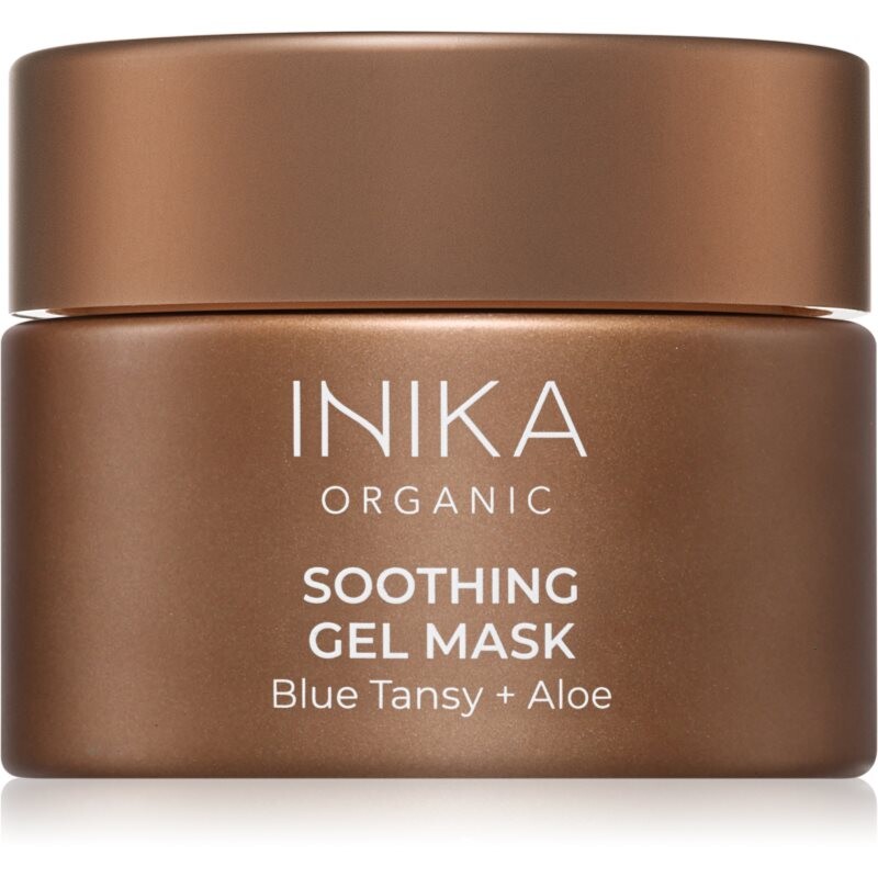 INIKA Organic Soothing Gel Mask upokojujúca gélová maska pre regeneráciu pleti 50 ml
