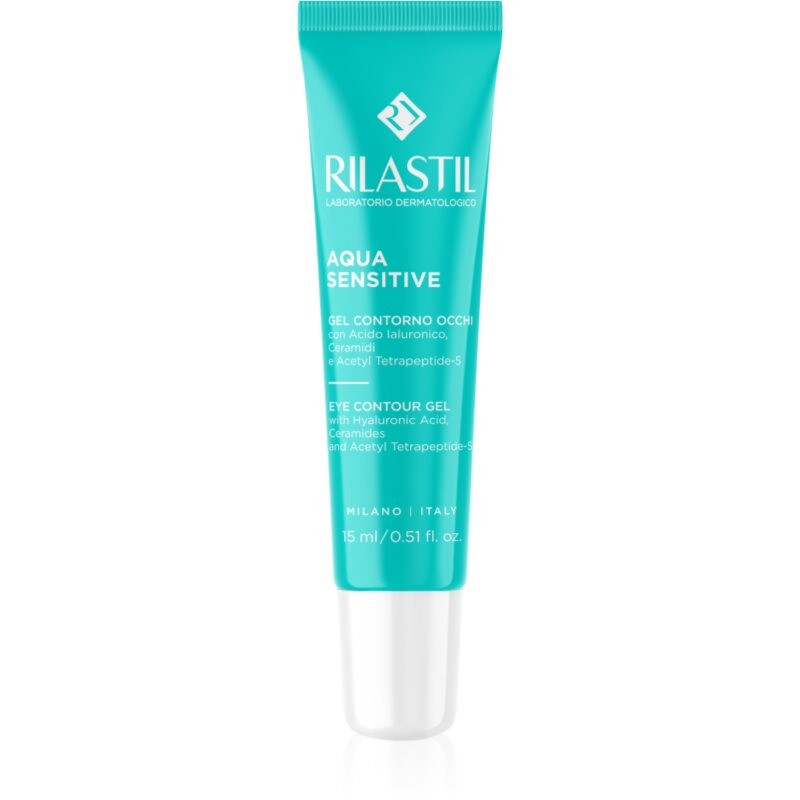Rilastil Aqua Sensitive hydratačný gel na očné okolie 15 ml