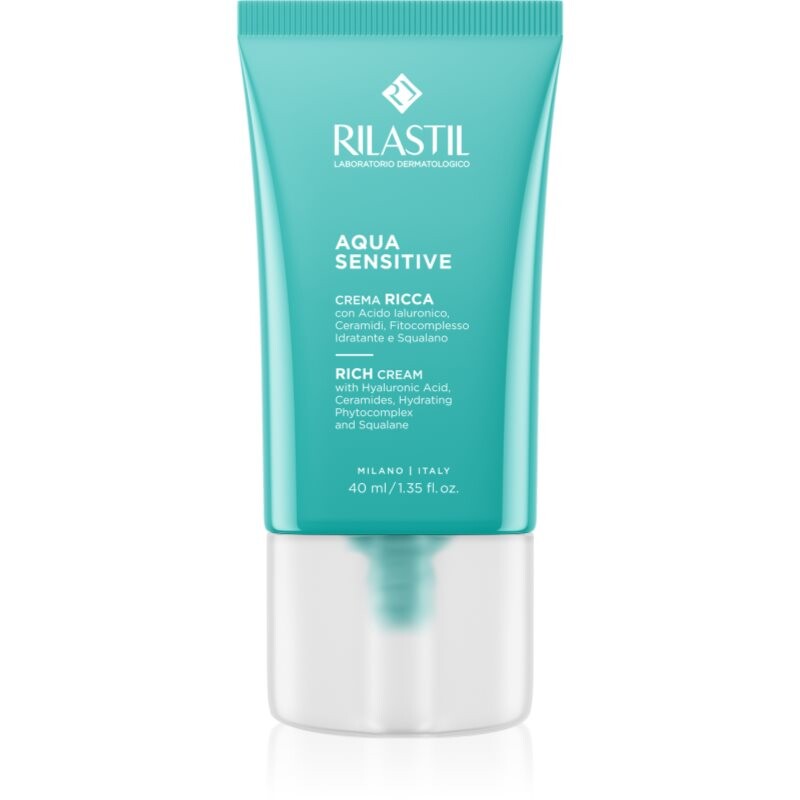 Rilastil Aqua Sensitive hydratačný krém pre suchú až veľmi suchú pleť 40 ml