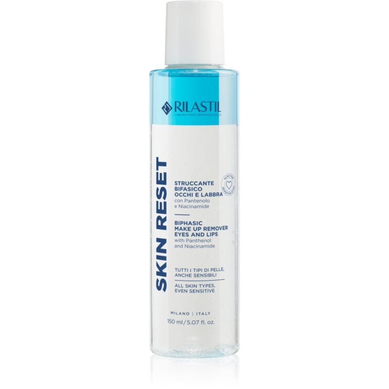 Rilastil Skin Reset dvojfázový odličovač očí a pier 150 ml