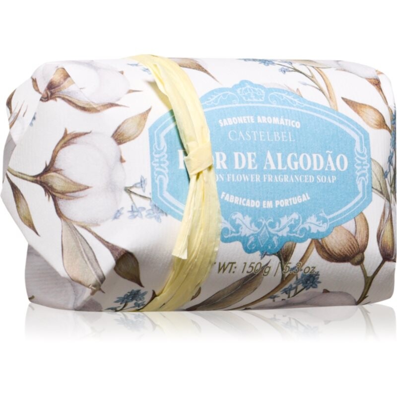 Castelbel Cotton Flower tuhé mydlo 150 g