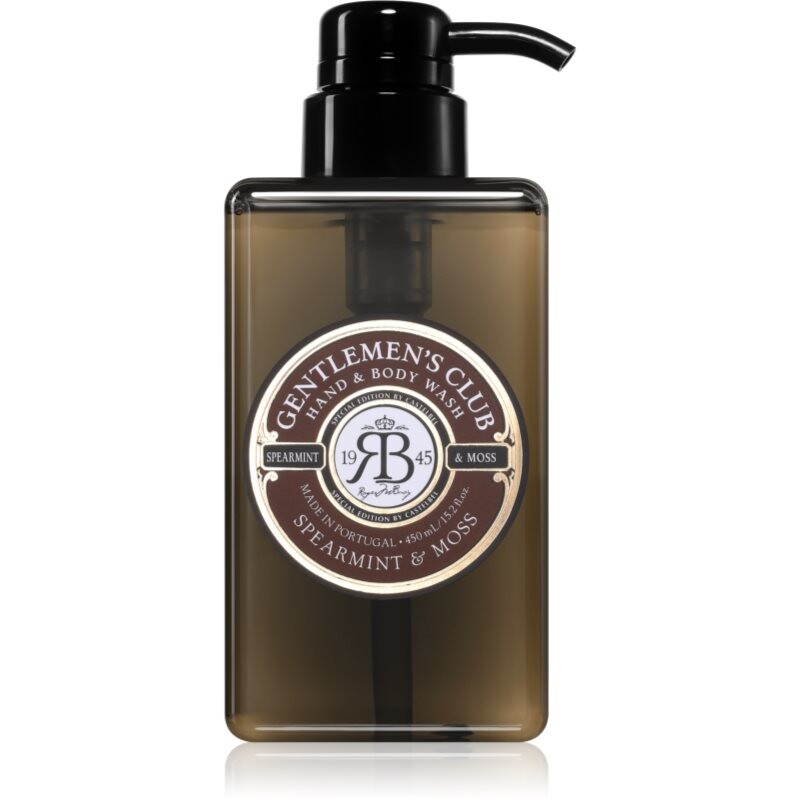Castelbel Gentlemen's Club Spearmint & Moss luxusné tekuté mydlo na ruky a telo 450 ml