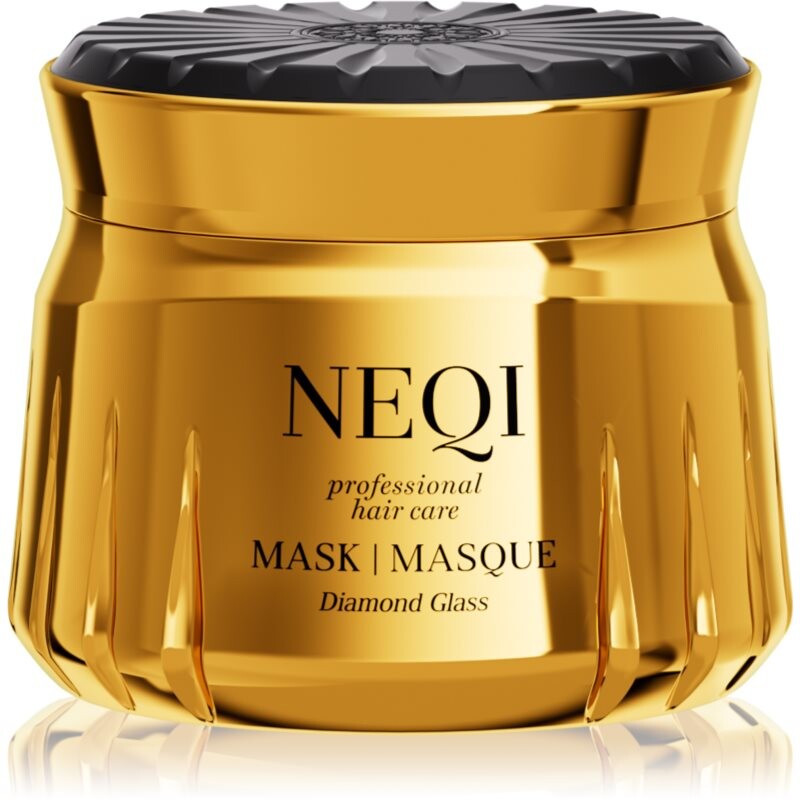 NEQI Diamond Glass Mask maska na lesk a hebkosť vlasov 250 ml