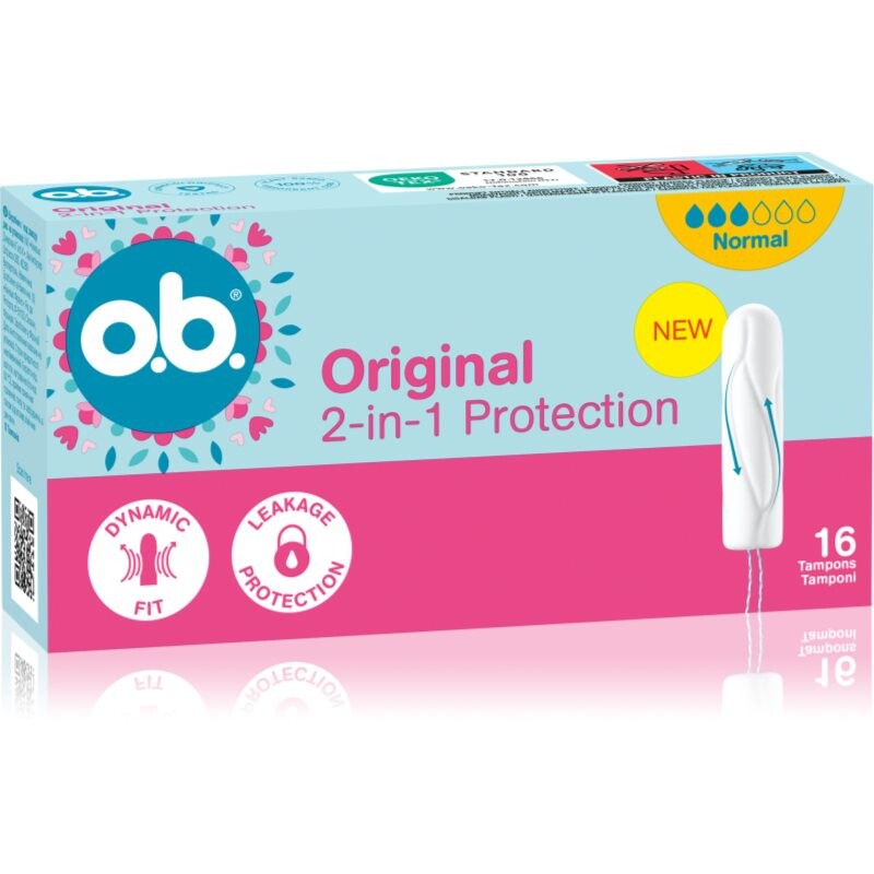 o.b. Original Normal tampóny 16 ks
