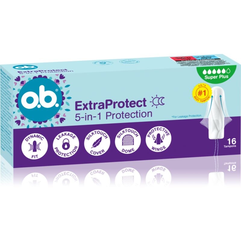 o.b. Extra Protect Super+ tampóny 16 ks