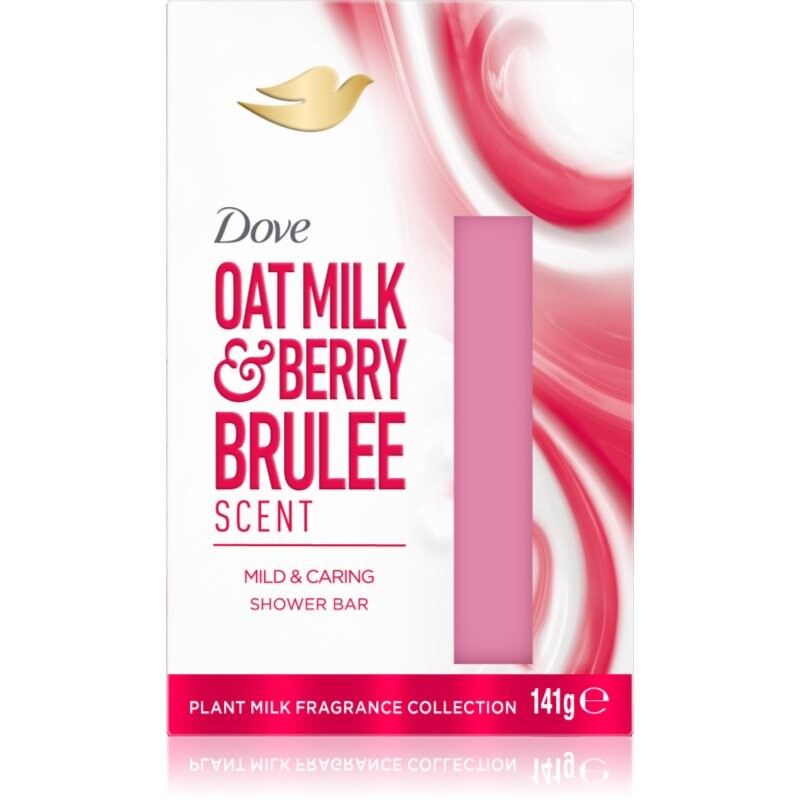 Dove Oat Milk & Berry Brulee čistiace tuhé mydlo 141 g