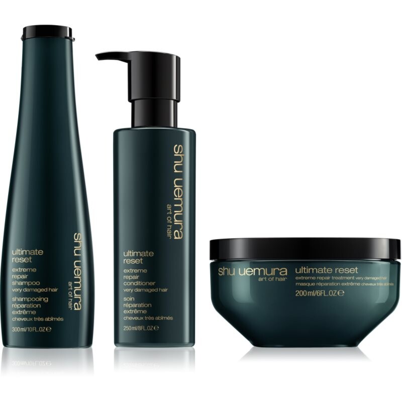Shu Uemura Ultimate Reset výhodné balenie na odfarbené, farbené a chemicky ošetrené vlasy