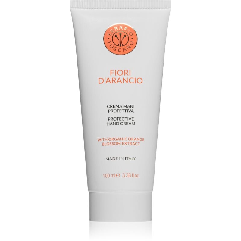 Erbario Toscano Fiori d’Arancio ochranný krém na ruky 100 ml