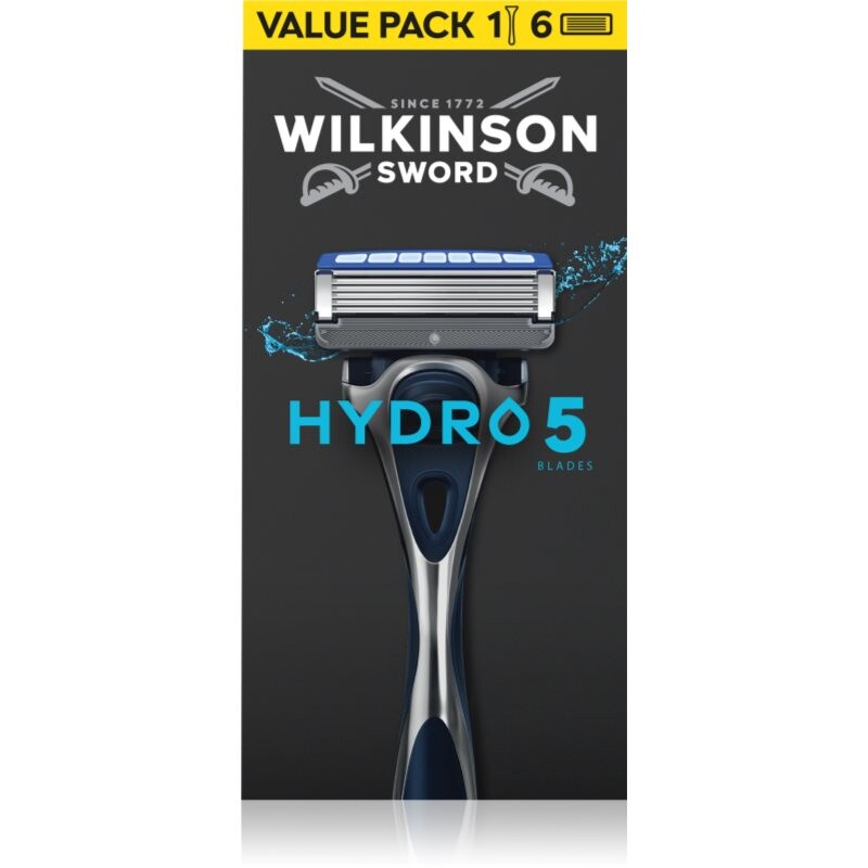 Wilkinson Sword Hydro5 holiaci strojček + náhradné hlavice 5 ks