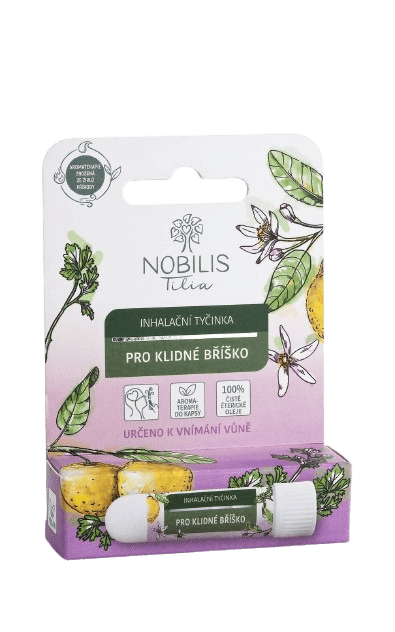 Nobilis Tilia Inhalačná tyčinka pre pokojné bruško