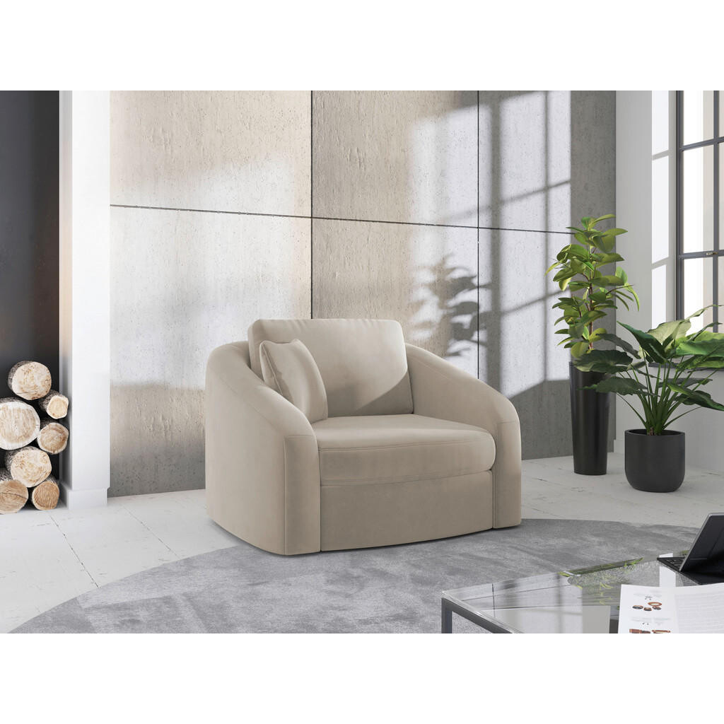 Sit & More KRESLO, textil, piesková