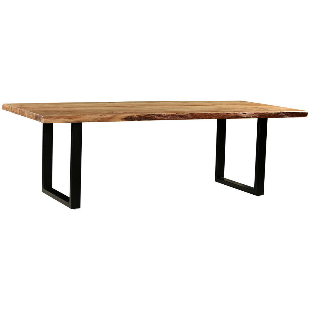 P & B JEDÁLENSKÝ STÔL, akácia, čierna, farba akácie, 240/110/76 cm