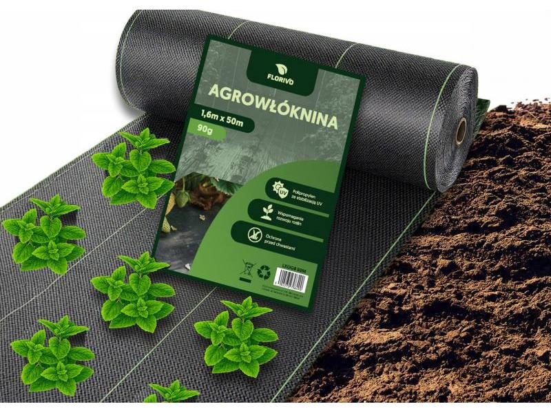 Agrotextilná tkanina FLORIVO 1,6x50m 90g/m2