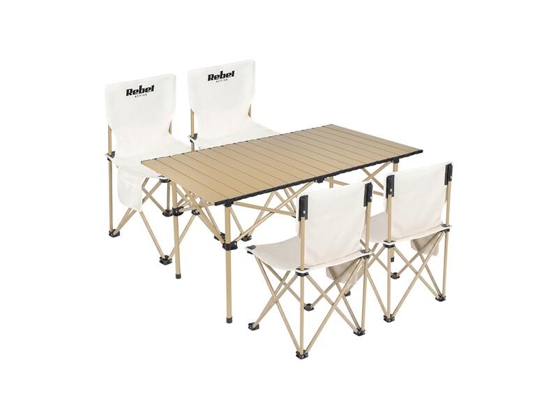 Kempingový stôl REBEL RBA-5600 set