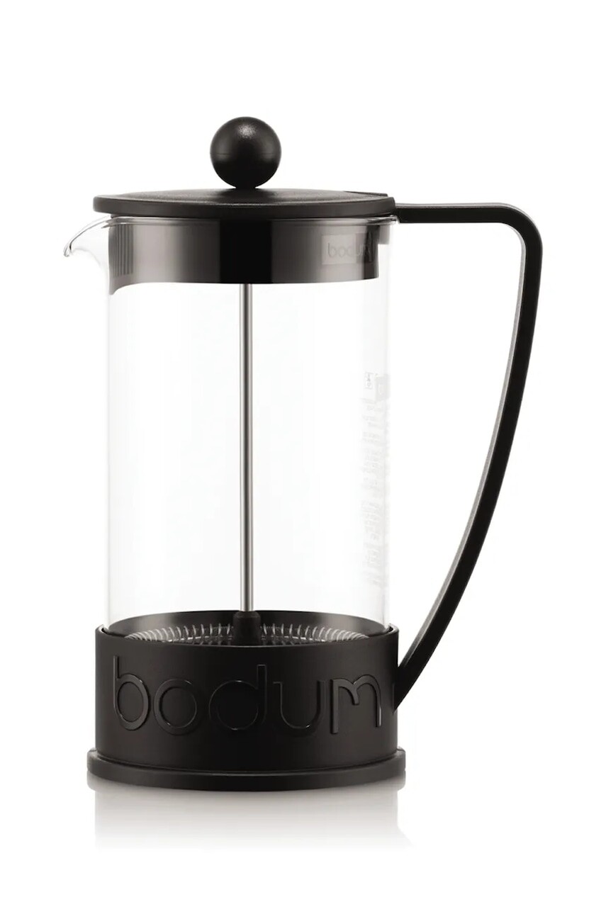 Bodum kanvica so sitkom na kávu alebo čaj z borosilikátového skla 1 l