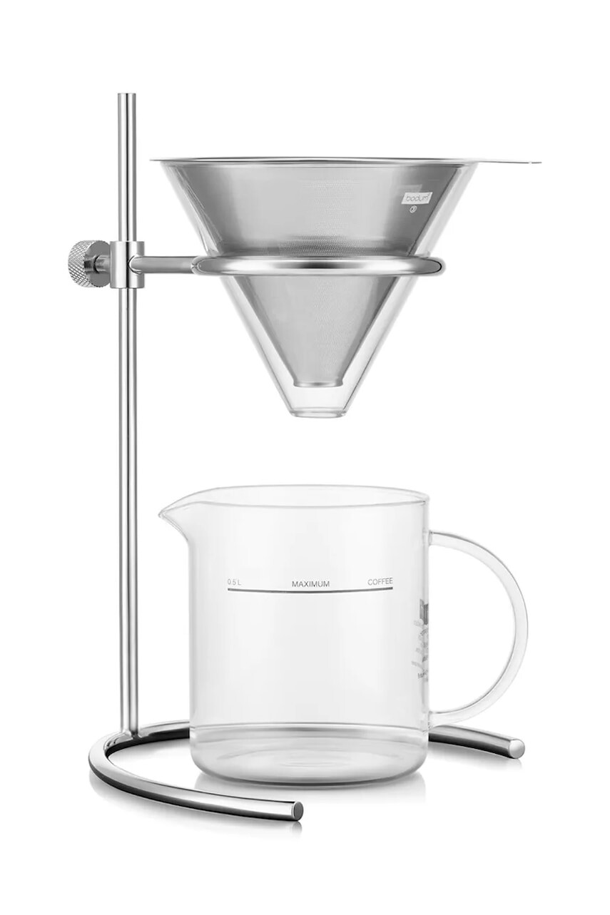 Bodum na kávu z lešteného kovu 0,5 l