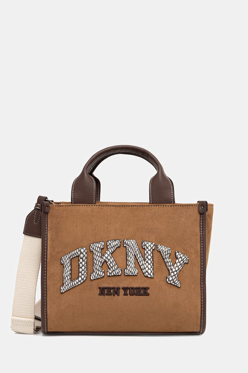 DKNY kabelka dámska z imitácie semišu