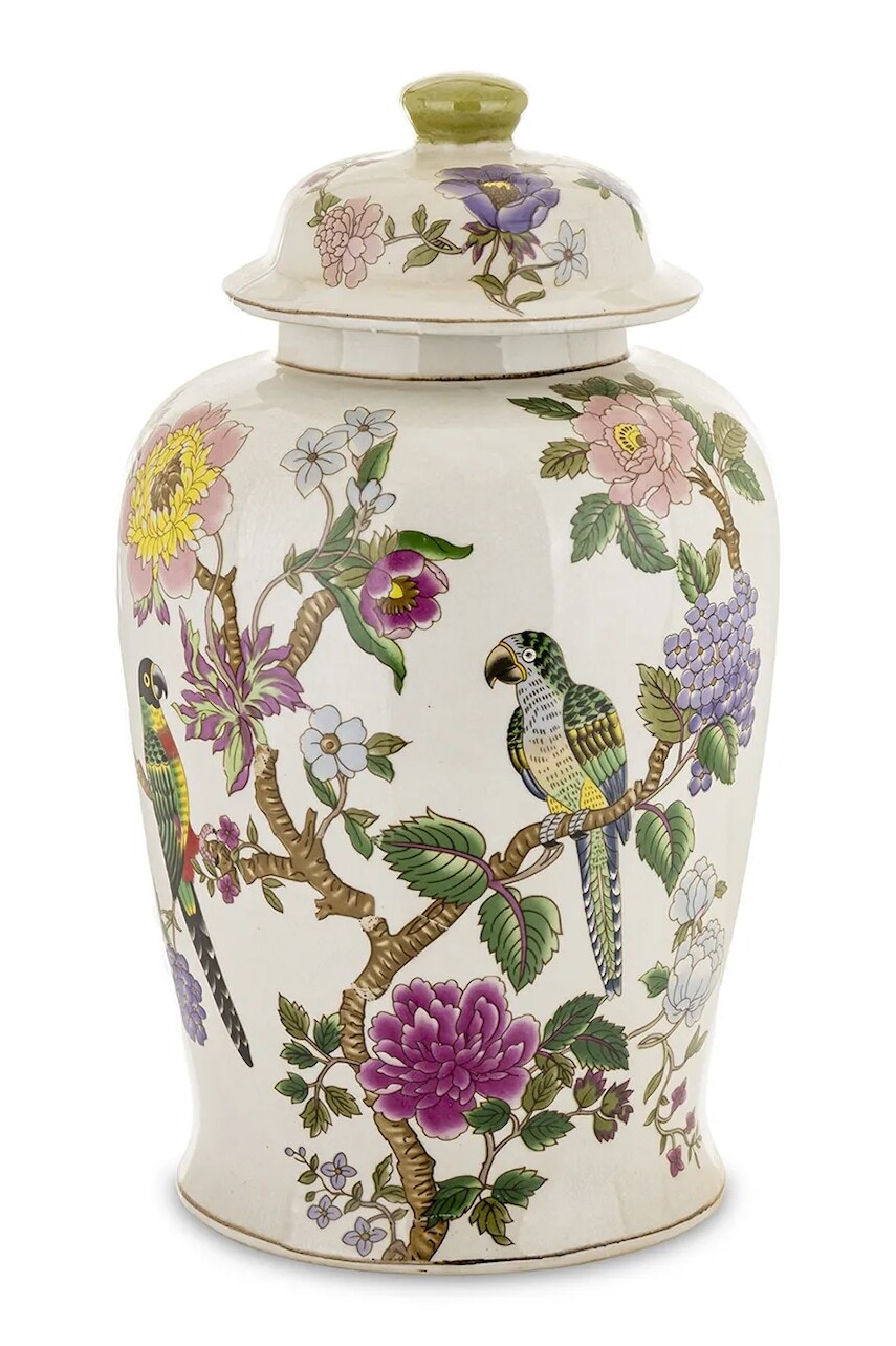 Váza dekoratívna vyrobená z porcelánu 42 x 22 x 22 cm