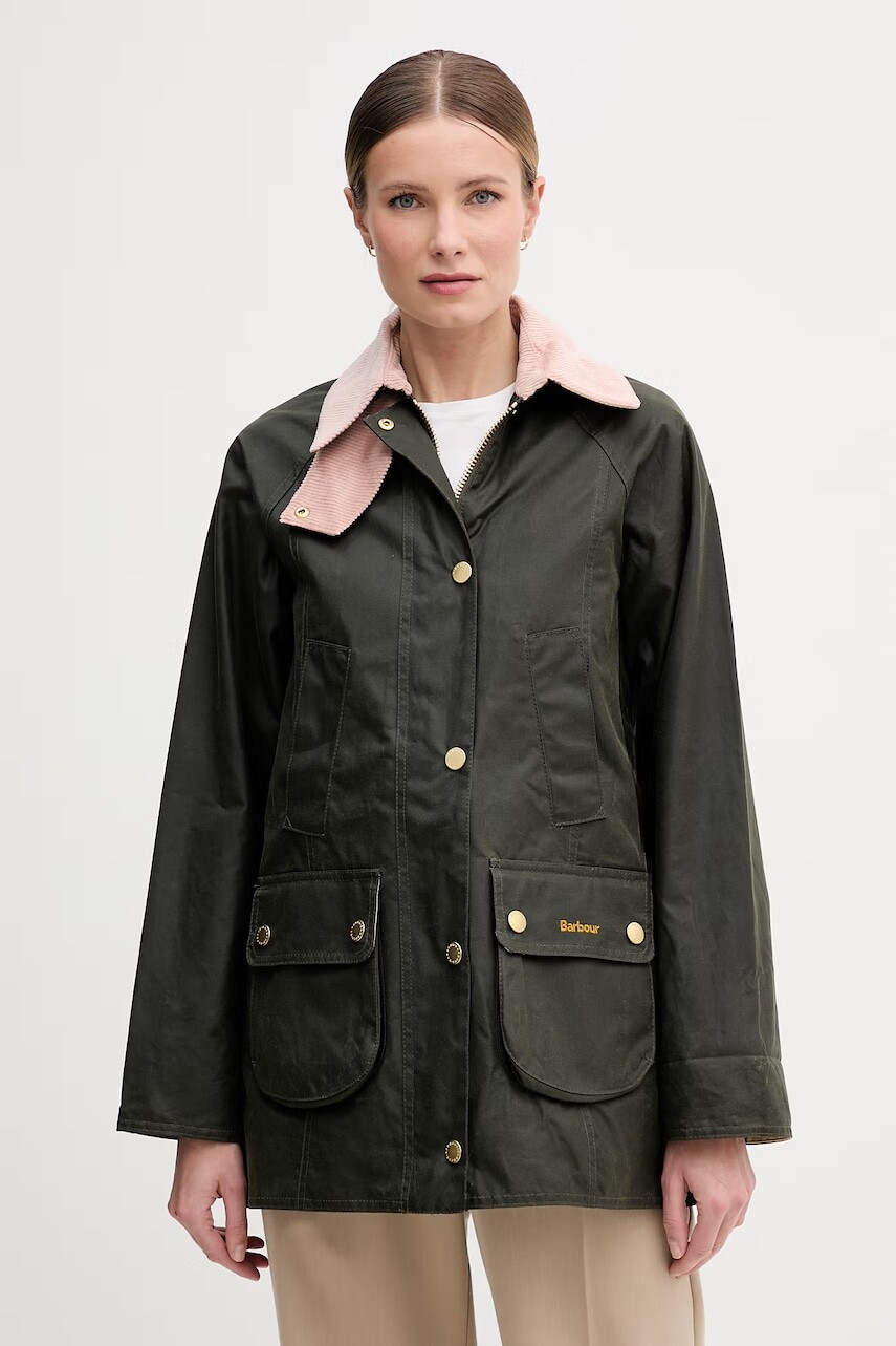 Barbour kabát dámsky s bavlnou BEADNELL
