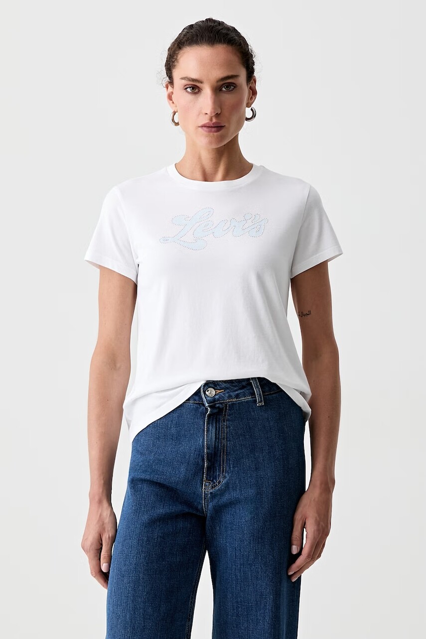 Levi's oversize tričko dámske bavlnené THE PERFECT TEE
