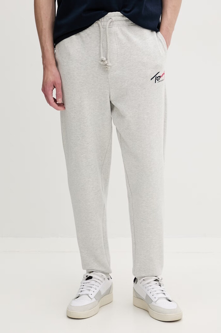 Tommy Jeans teplákové nohavice pánske bavlnené
