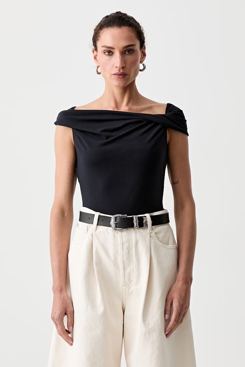 Levi's španielska blúzka dámska s viskózou TORI TWISTED CLEAN
