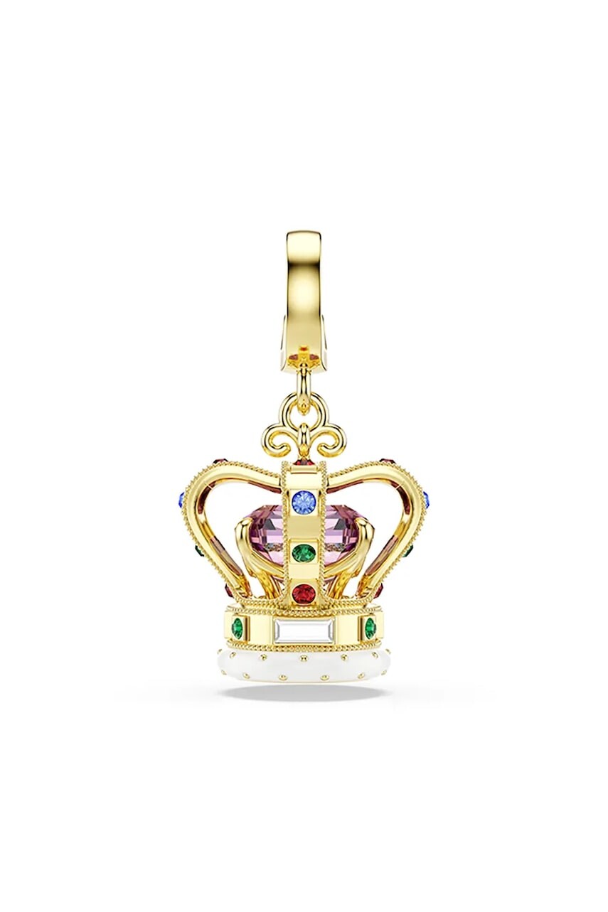 Swarovski ozdobný prívesok dámsky kovový s kryštálom Swarovski MINIONS
