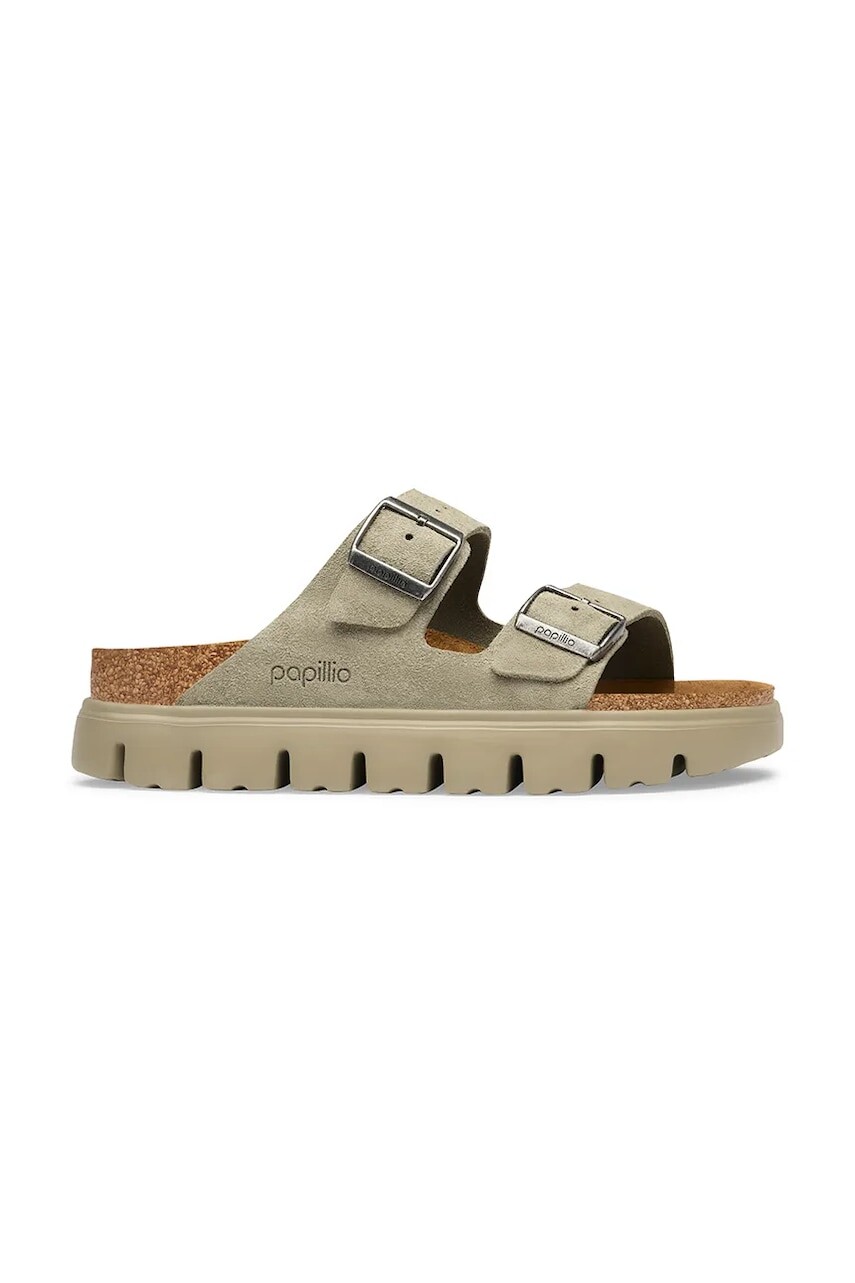 Birkenstock šľapky dámske semišové Arizona Chunky Suede Leather