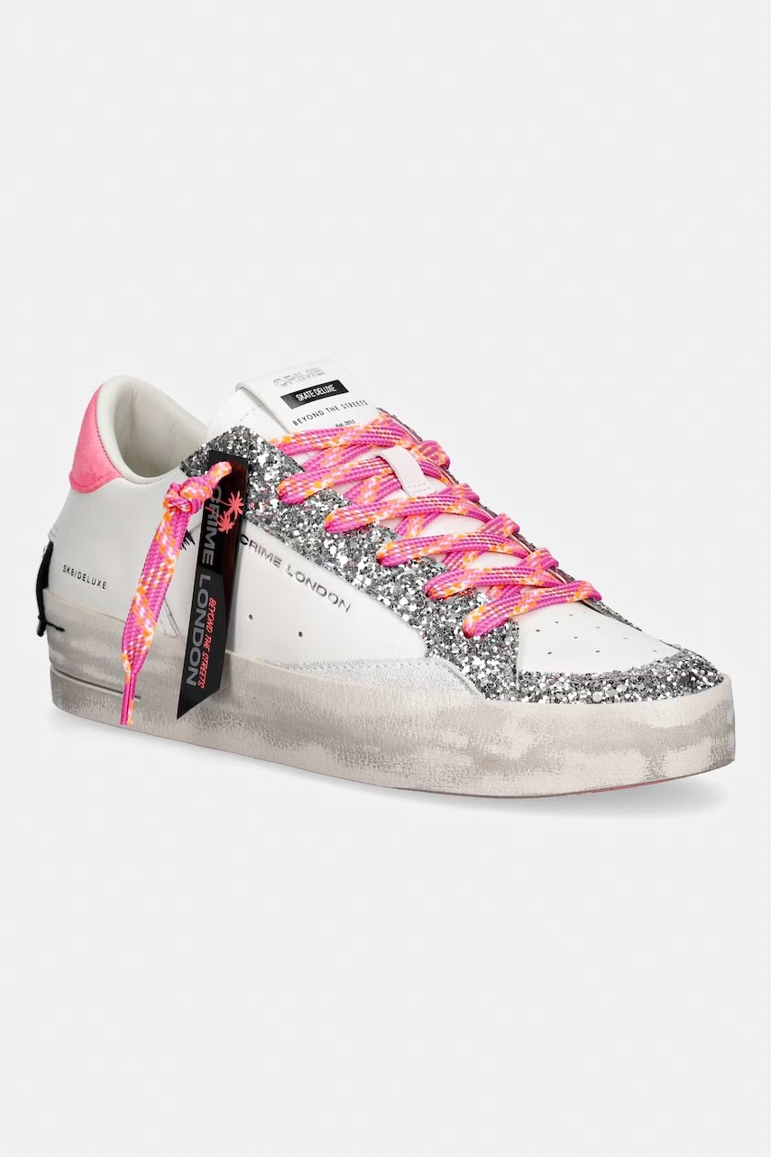 Crime London SK8 DELUXE WEDGE tenisky dámske