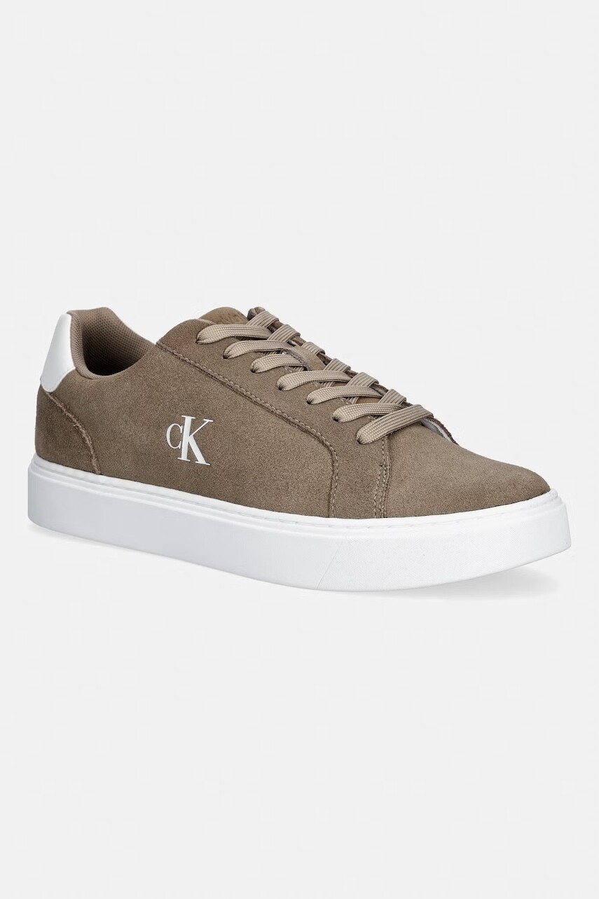 Calvin Klein CLASSIC CUPSOLE LACEUP SU tenisky pánske semišové