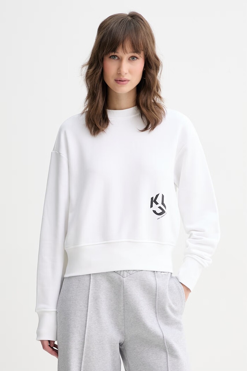 Karl Lagerfeld Jeans mikina dámska s bavlnou