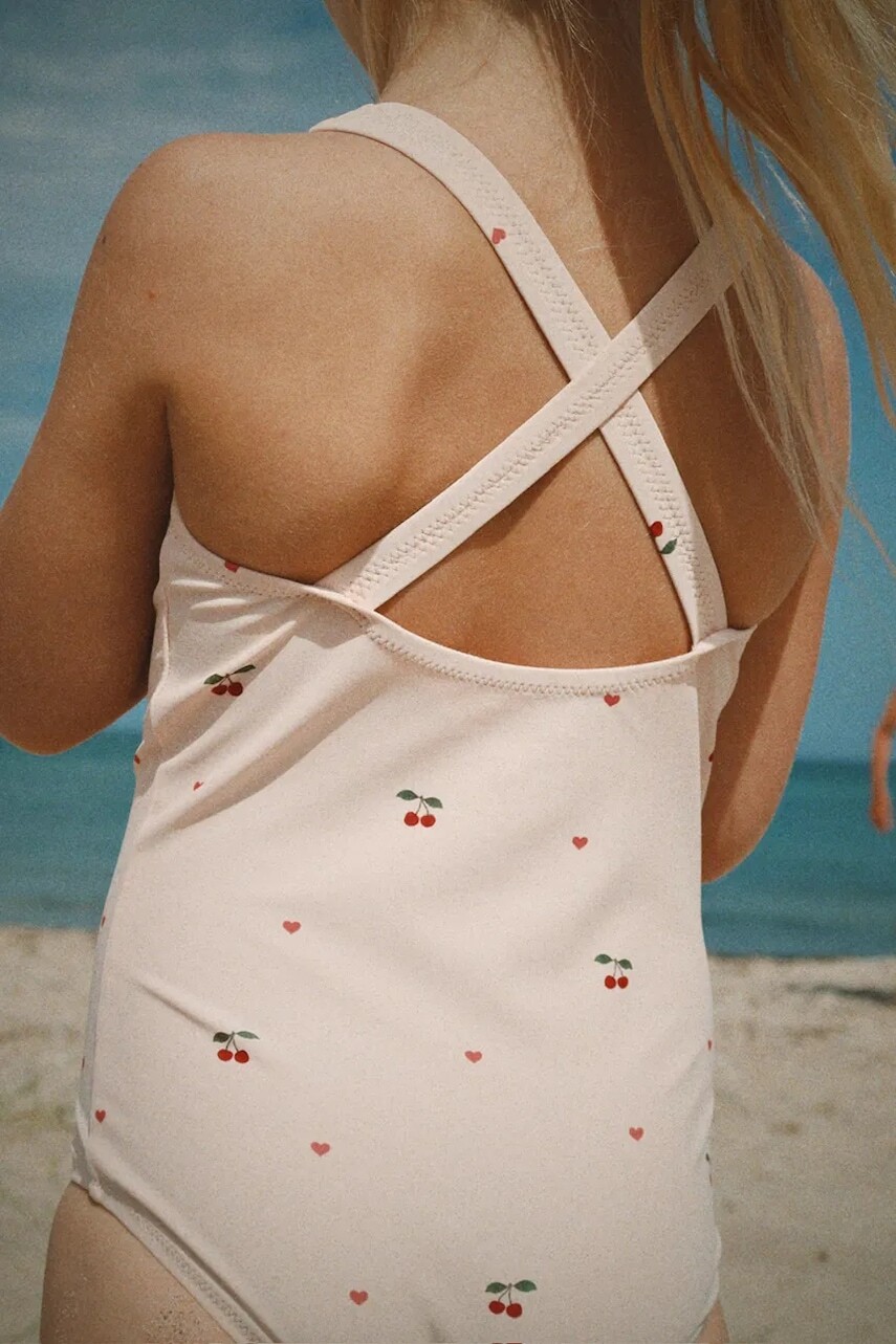 Konges Sløjd jednodielne plavky detské MERLE SWIMSUIT GRS
