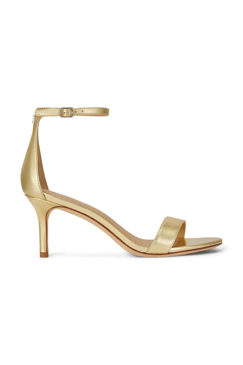 Lauren Ralph Lauren sandále kožené Allie Mid
