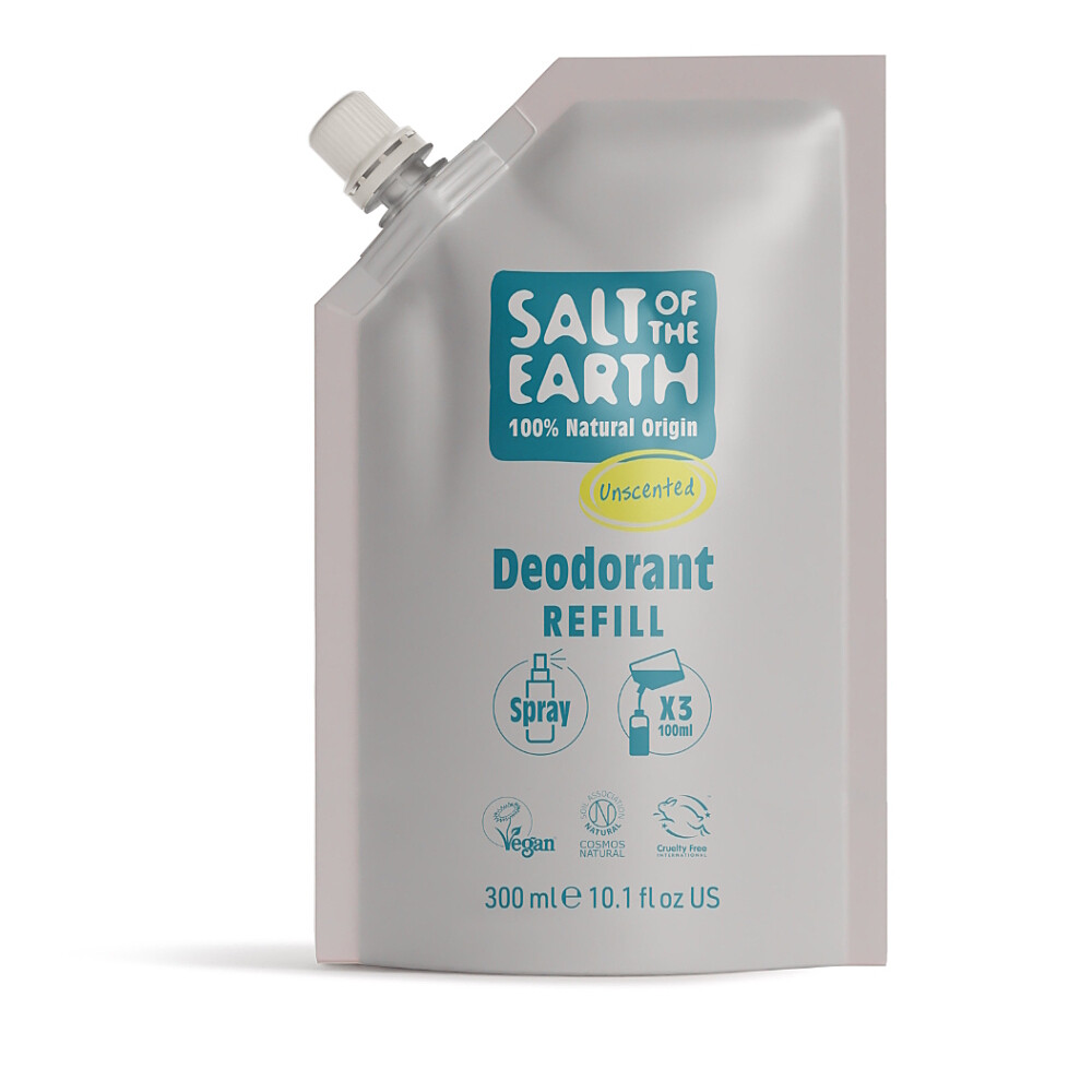 SALT OF THE EARTH Náplň dezodorant spray unscented 300 ml
