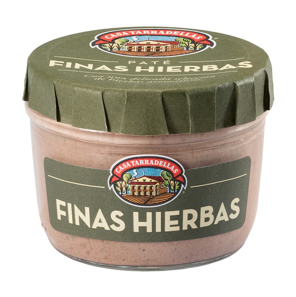 CASA TARRADELLAS Paštéta bravčová s bylinkami Hierbas finas 125 g
