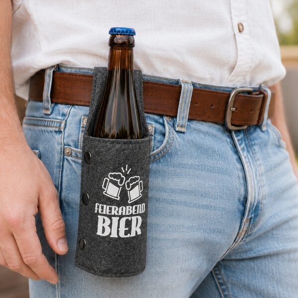 Držiak na pivo na opasok