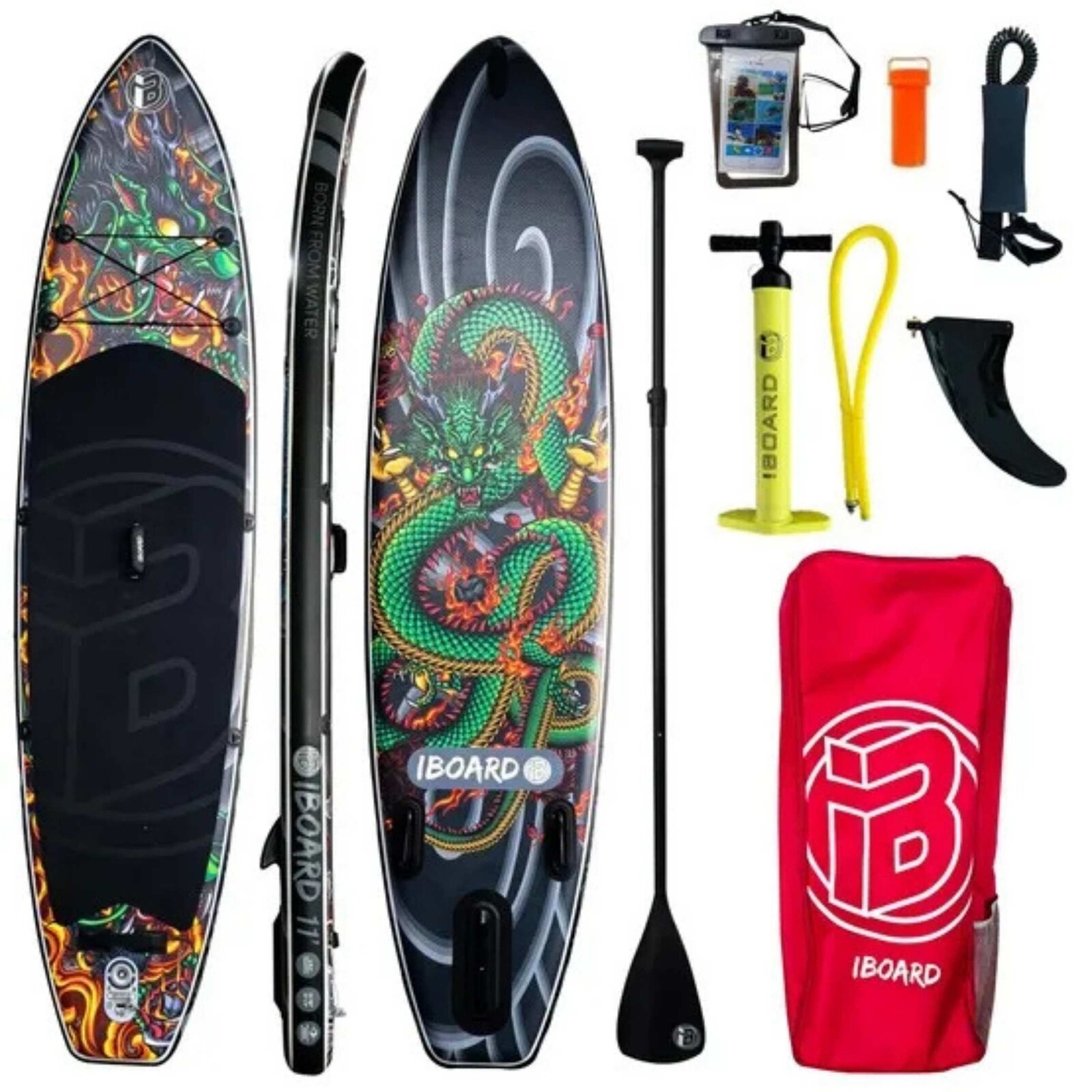 iBOARD 6 GREEN DRAGON 11 Veľkosť: Univerzálna veľkosť