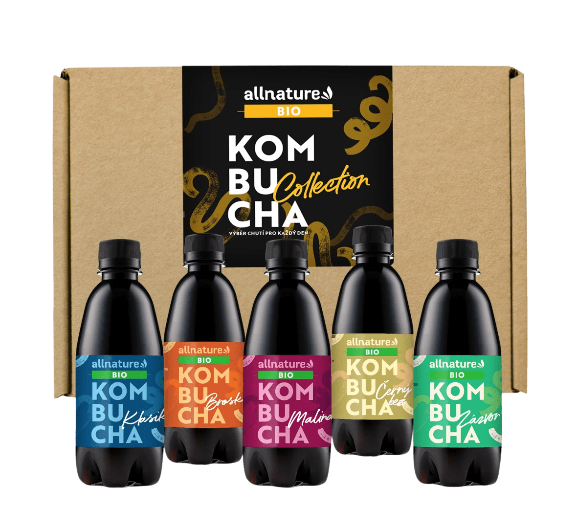 ALLNATURE Kombucha Collection 5 x 330 ml