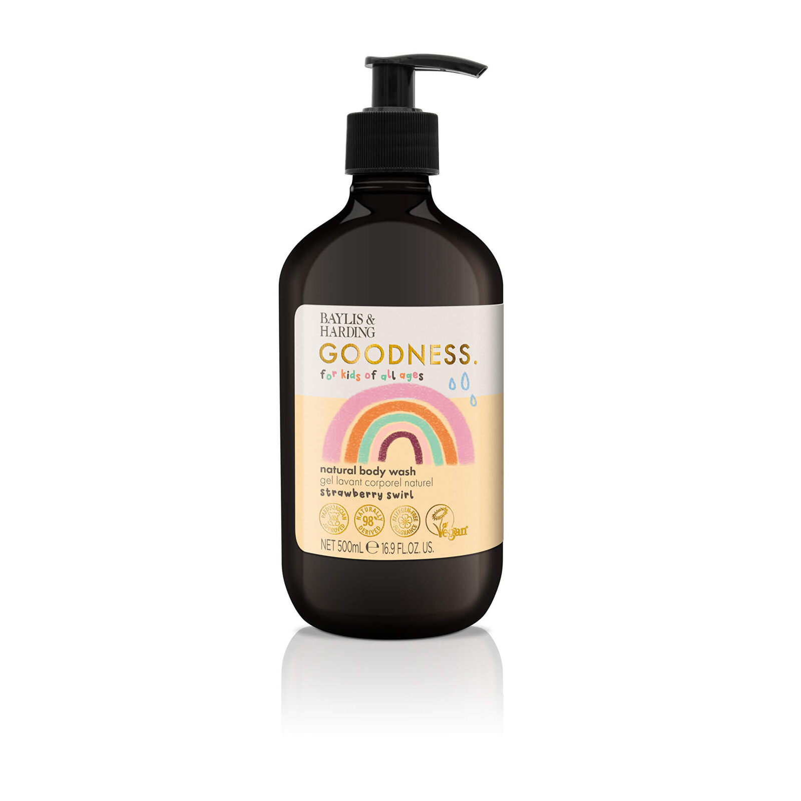 Baylis & Harding Jemný umývací gél pre deti Goodness Natural Body Wash 500 ml